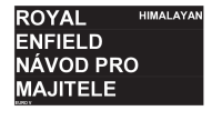 2021 ROYAL-ENFIELD Himalayan - Uzivatelska prirucka CZ